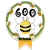 A negyedik forduló 600. megoldásának beküldéséért. 600.